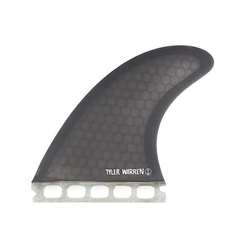 Load image into Gallery viewer, Captain Fin Co. Tyler Warren Futures Compatible Quad Fin Set - Black
