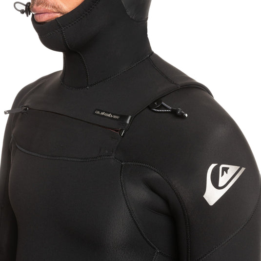 Quiksilver Everyday Sessions 4/3 Hooded Chest Zip Wetsuit