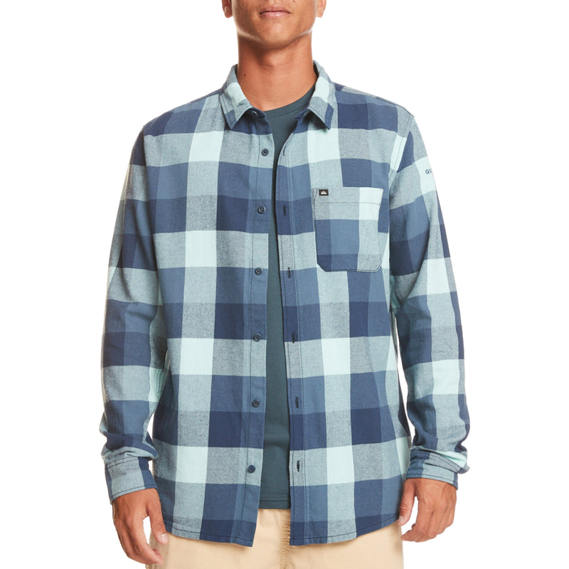 Load image into Gallery viewer, Quiksilver Motherfly Long Sleeve Button-Down Flannel Shirt
