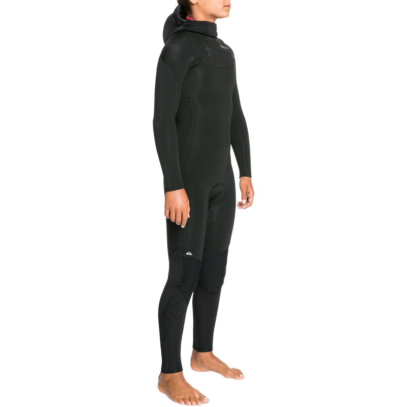 Load image into Gallery viewer, Quiksilver Youth Everyday Sessions 4/3 Hooded Chest Zip Wetsuit
