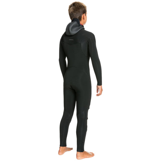 Quiksilver Youth Everyday Sessions 4/3 Hooded Chest Zip Wetsuit