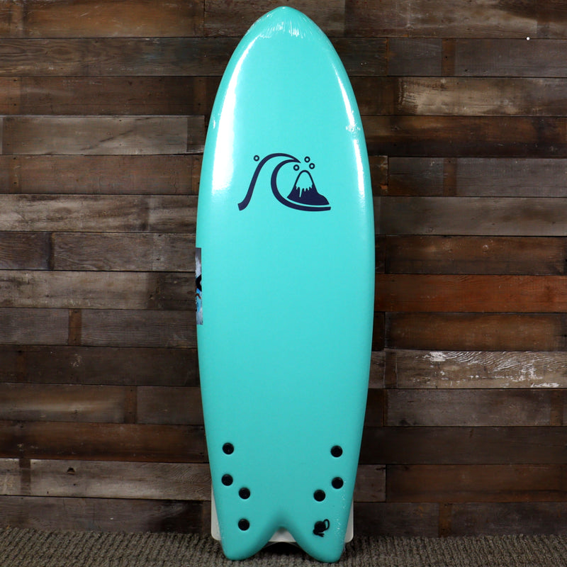 Load image into Gallery viewer, Quiksilver Marlin 5&#39;8 x 22 x 3 ¼ Soft Surfboard - Blue Topaz
