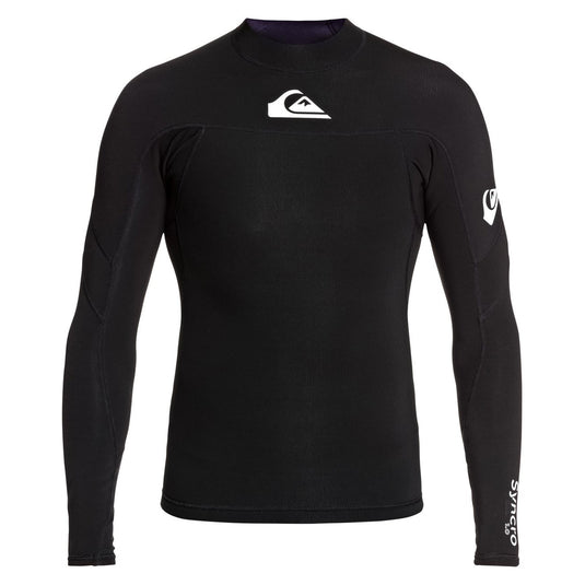 Quiksilver Syncro 1mm Long Sleeve Jacket - Black/White
