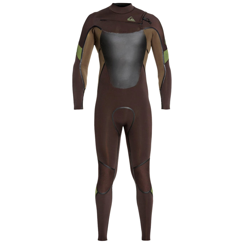 Load image into Gallery viewer, Quiksilver Syncro Plus 4/3 Chest Zip Wetsuit - Velvet Brown/Dark Beech
