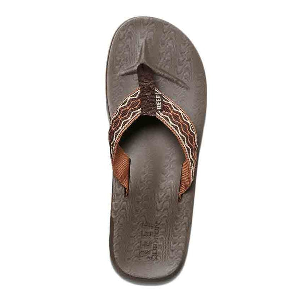 Faux Leather Reef Cushion Butter Flip Flops 13 Comfy And Cute