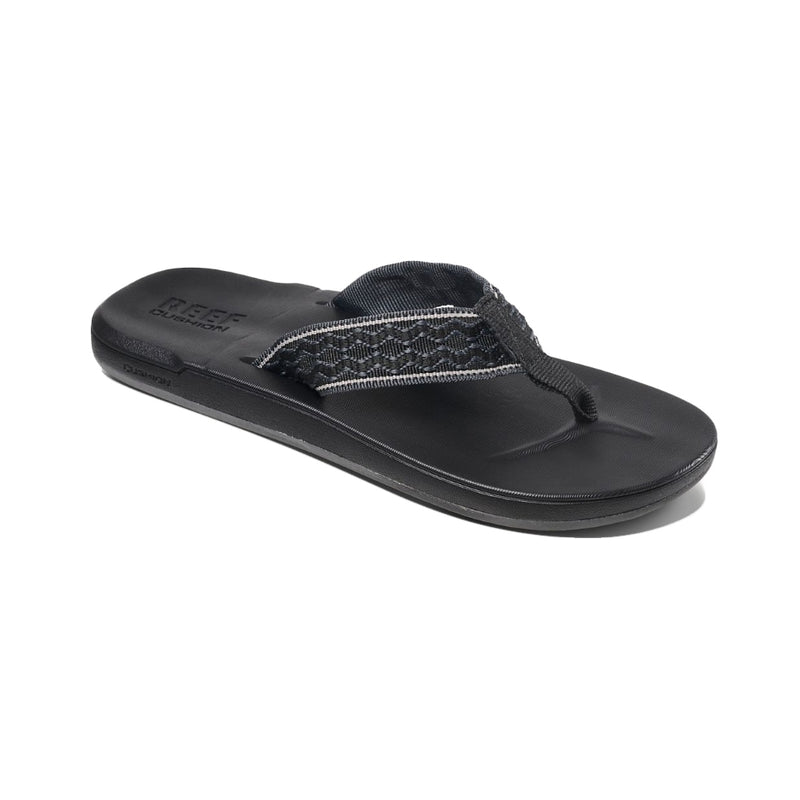 Load image into Gallery viewer, Reef Cushion Smoothy Sandals - Black 
