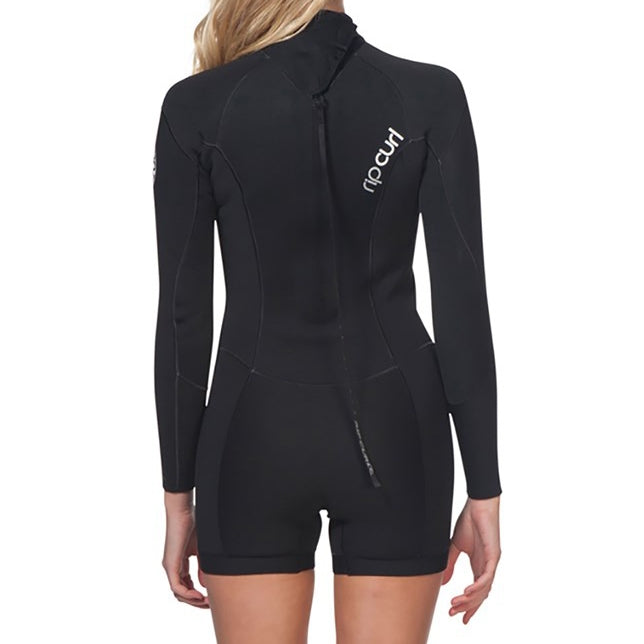 Load image into Gallery viewer, Rip Curl Women&#39;s Dawn Patrol 2mm Long Sleeve Back Zip Spring Wetsuit
