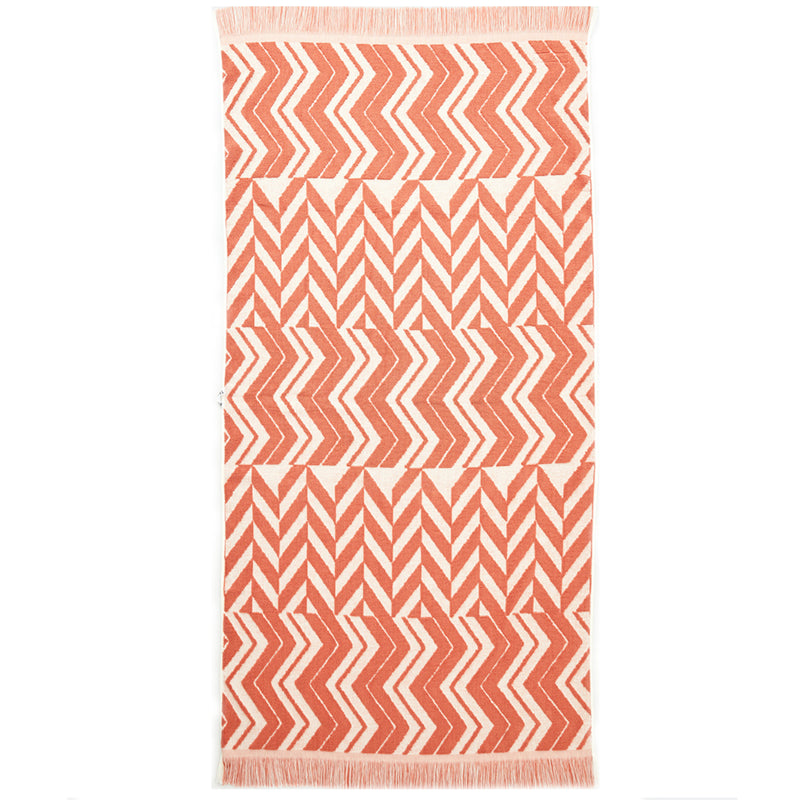 Load image into Gallery viewer, Rip Curl Sunset Waves Jacquard Beach Towel
