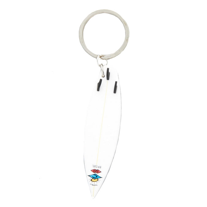 Load image into Gallery viewer, Rip Curl Surfboard Key Ring - White
