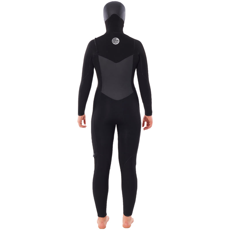 Load image into Gallery viewer, Rip Curl Women&#39;s Flashbomb 6/4 Hooded Chest Zip Wetsuit - 2023
