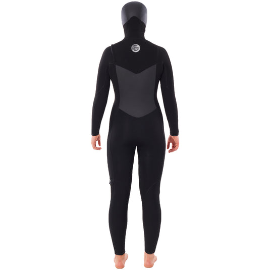 Rip Curl Women's Flashbomb 6/4 Hooded Chest Zip Wetsuit - 2023