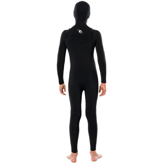 Rip Curl Youth Dawn Patrol 5/4 Hooded Chest Zip Wetsuit