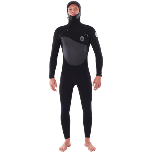 Rip Curl Flashbomb 6/4 Hooded Chest Zip Wetsuit - 2022