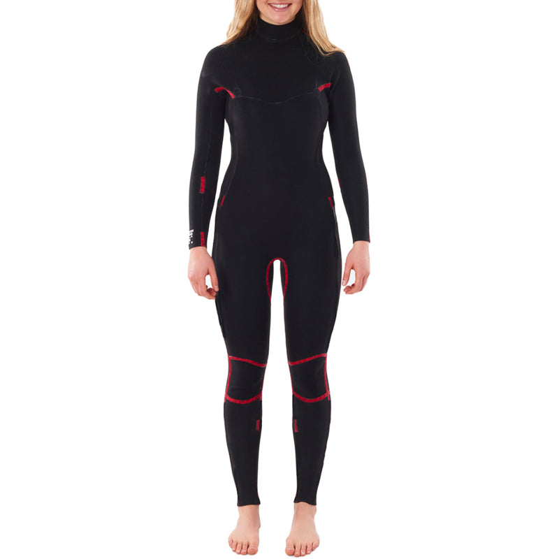 Load image into Gallery viewer, Rip Curl Women&#39;s Dawn Patrol Performance 3/2 Chest Zip Wetsuit
