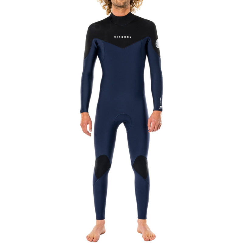 Load image into Gallery viewer, Rip Curl Dawn Patrol 5/3 Back Zip Wetsuit - Black
