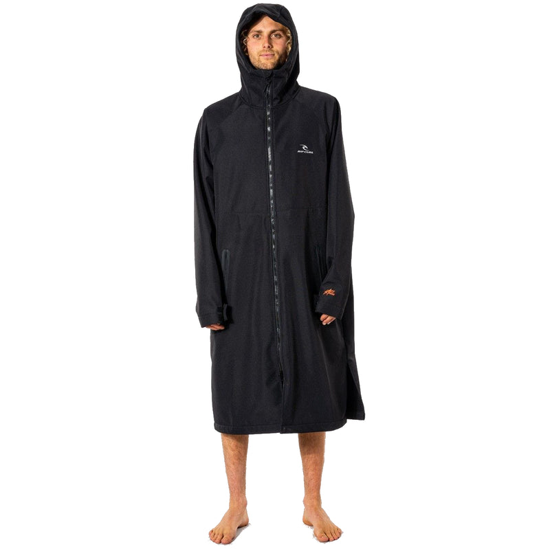 Load image into Gallery viewer, Rip Curl Anti-Series Hooded Changing Poncho - Black
