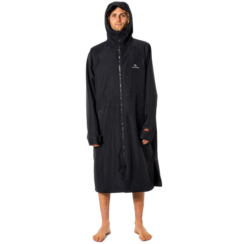 Load image into Gallery viewer, Rip Curl Anti-Series Hooded Changing Poncho - Black
