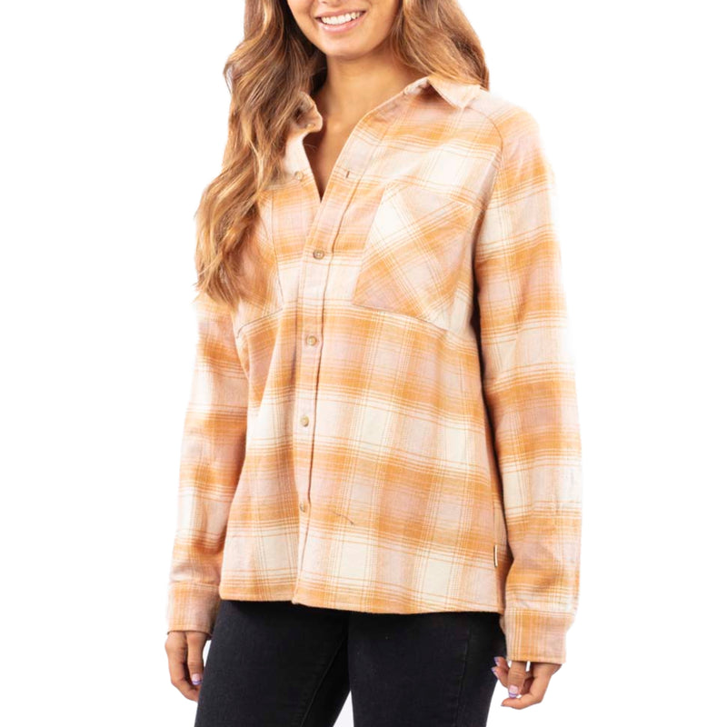 Load image into Gallery viewer, Rip Curl Women&#39;s Count Button Down Flannel
