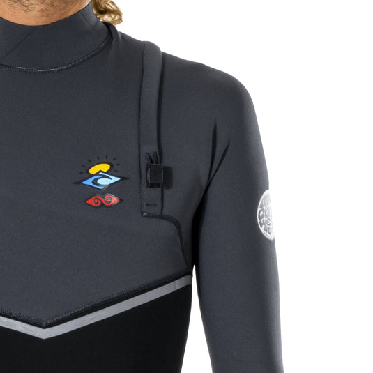 Rip Curl Flashbomb Search 3/2 Zip Free Wetsuit