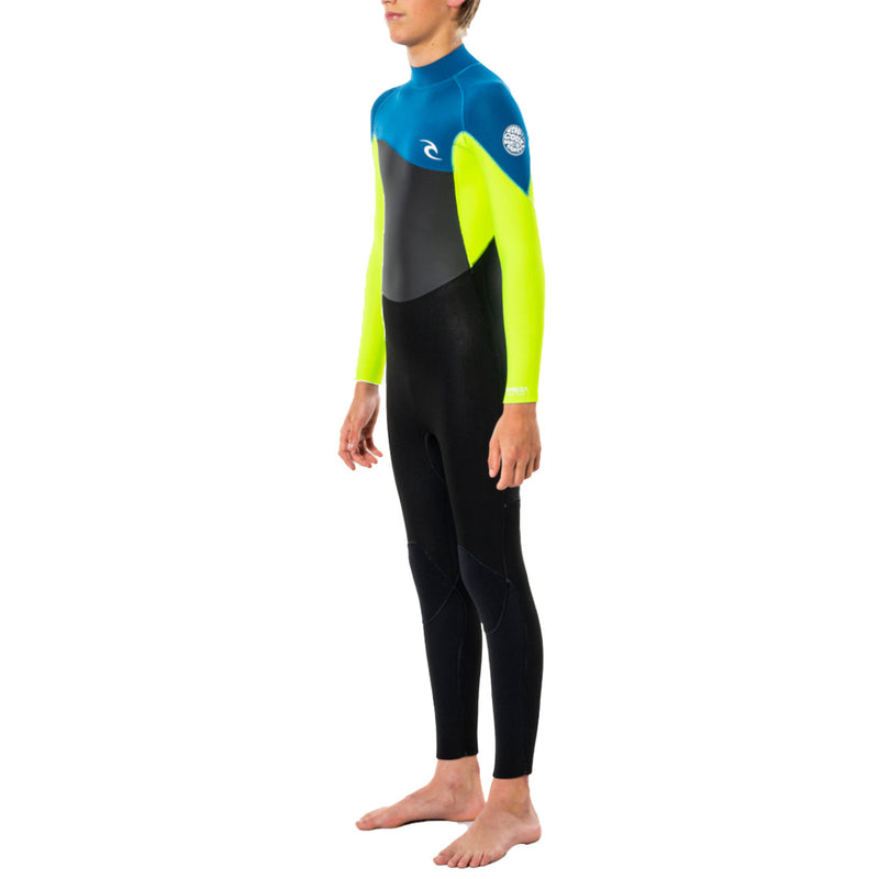 Load image into Gallery viewer, Rip Curl Youth Omega 3/2 Back Zip Wetsuit
