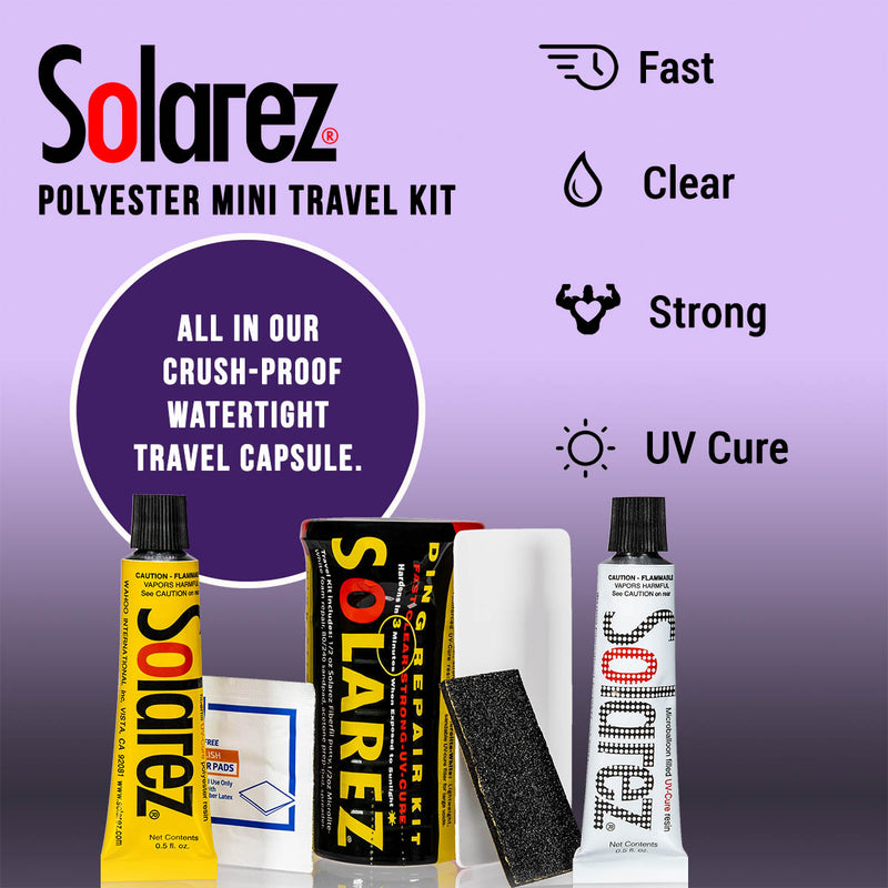 Load image into Gallery viewer, Solarez Polyester Mini Travel Ding Repair Kit

