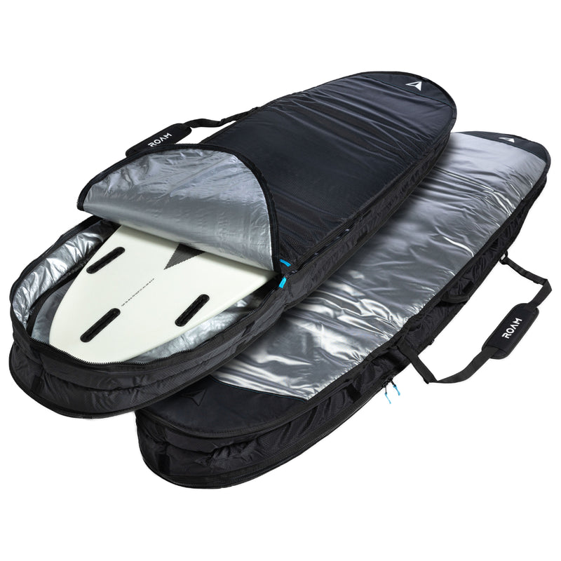 Load image into Gallery viewer, Roam Fun Tech Double Slim Plus Travel Surfboard Bag
