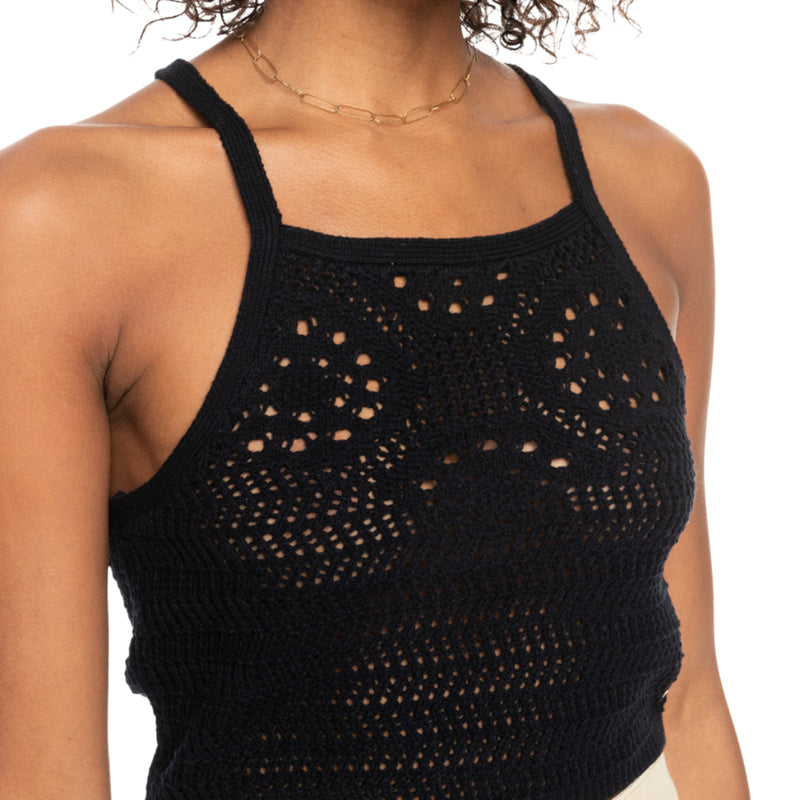 Load image into Gallery viewer, Roxy Women&#39;s Malibu Crush Knitted Halter Top
