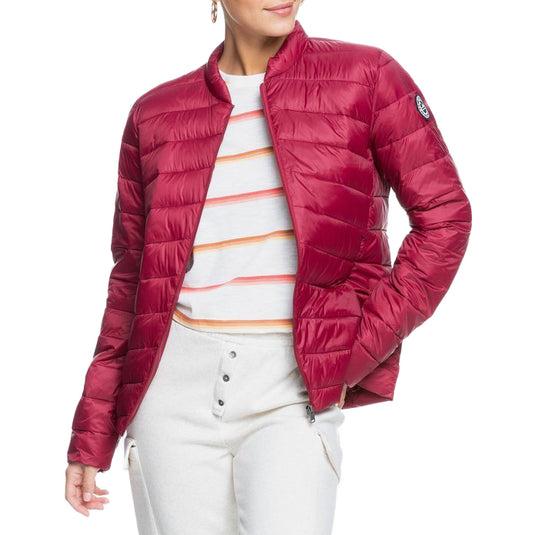 Roxy Women's Coast Road Puffy Zip-Up Jacket