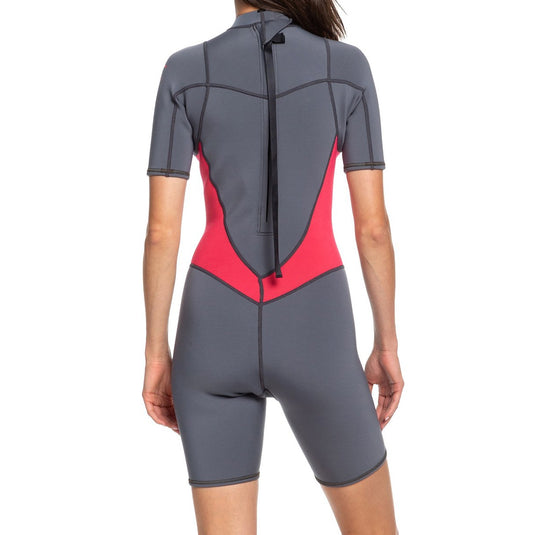 Roxy Women's Syncro 2mm Short Sleeve Spring Wetsuit