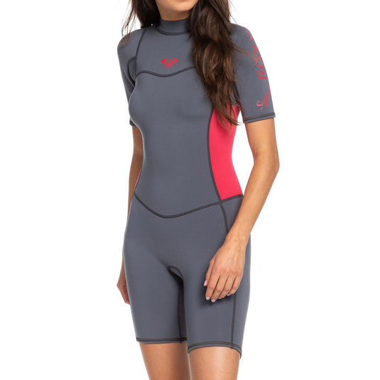 Roxy Women's Syncro 2mm Short Sleeve Spring Wetsuit