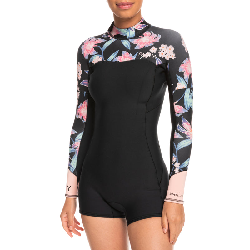 Load image into Gallery viewer, Roxy Women&#39;s Swell Series 2mm Long Sleeve Back Zip Spring Wetsuit
