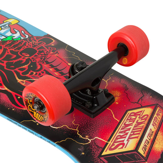 Santa Cruz Stranger Things Meek Slasher 31.13" Skateboard Complete