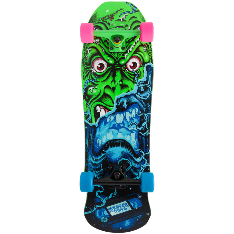 Load image into Gallery viewer, Santa Cruz Stranger Things Roskopp Face 31&quot; Skateboard Complete
