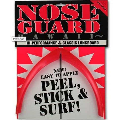 Surfco Hawaii Longboard Nose Guard - Red