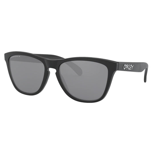 Oakley Frogskins Polarized Sunglasses - Matte Black/Prizm Black