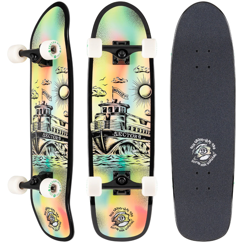 Load image into Gallery viewer, Sector 9 Gravy Semi-Pro Barge 8.8&quot; Skateboard Complete
