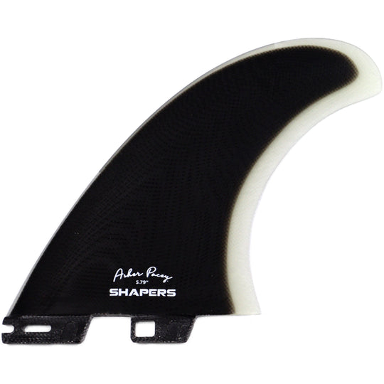 Shapers Asher Pacey FCS II Compatible Twin + 1 Fin Set - 5.79"