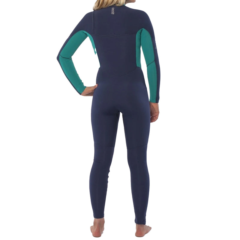 Load image into Gallery viewer, Sisstrevolution Women&#39;s Seven Seas 3/2 Chest Zip Wetsuit
