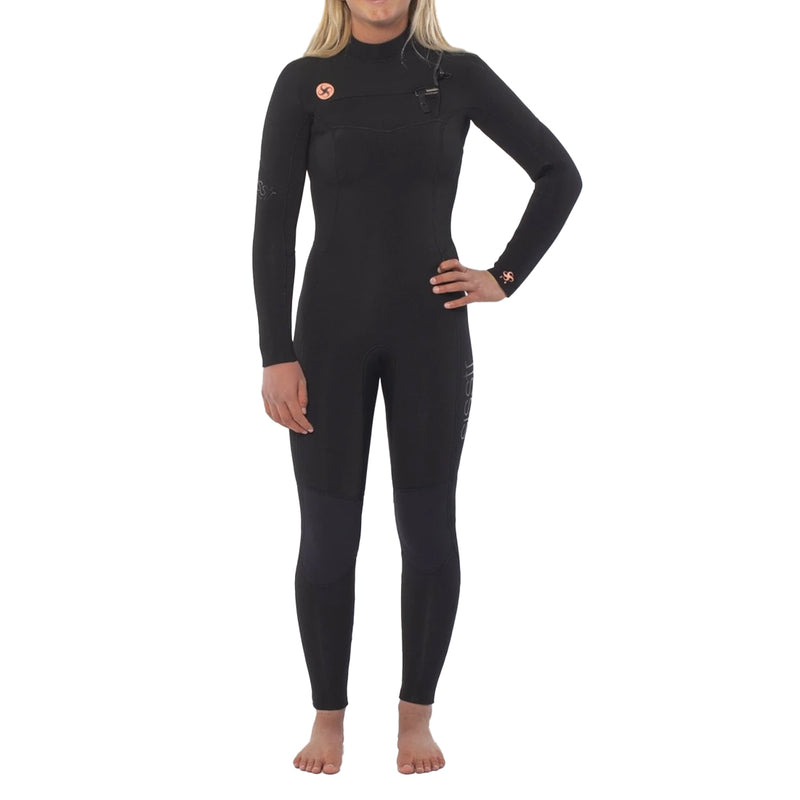 Load image into Gallery viewer, Sisstrevolution Women&#39;s Seven Seas 5/4 Chest Zip Wetsuit
