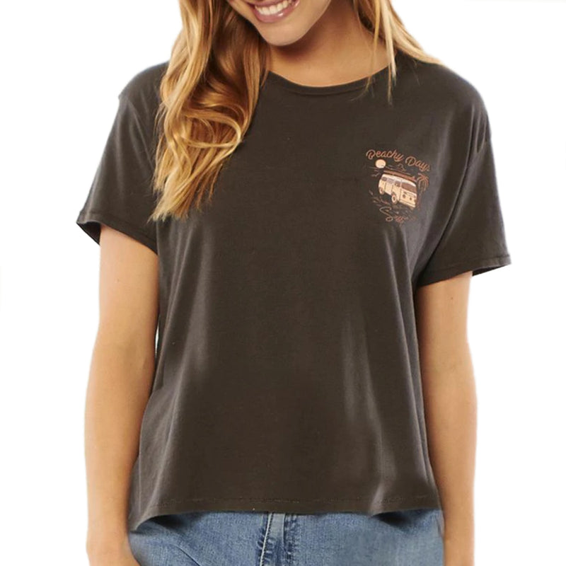 Load image into Gallery viewer, Sisstrevolution Women&#39;s Peachy Days T-Shirt
