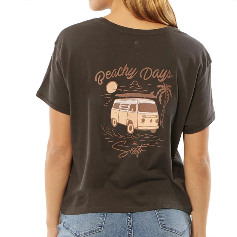 Load image into Gallery viewer, Sisstrevolution Women&#39;s Peachy Days T-Shirt
