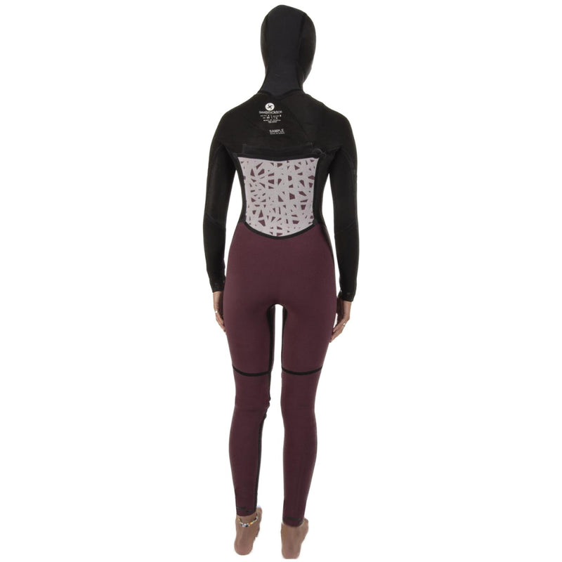 Load image into Gallery viewer, Sisstrevolution Women&#39;s Seven Seas 6/5 Hooded Chest Zip Wetsuit
