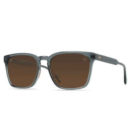 RAEN Pierce Polarized Sunglasses - Slate/Vibrant Brown