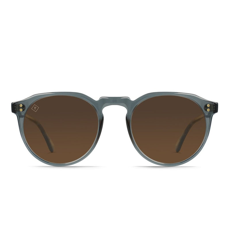 Load image into Gallery viewer, Raen Remmy Polarized Sunglasses - Slate Crystal / Vibrant Brown - Front
