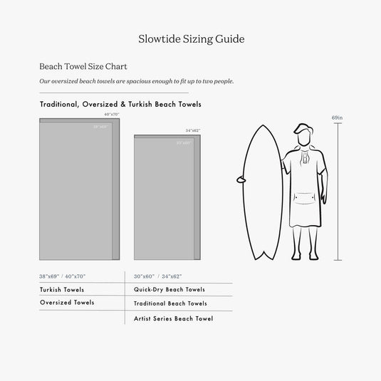 Slowtide Grateful Shred Beach Towel