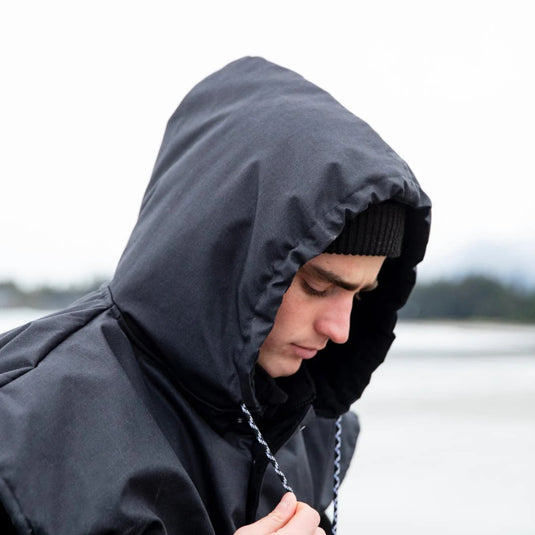 Slowtide Waterproof Hooded Jacket Changing Poncho