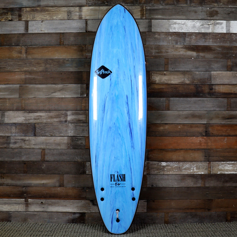 Load image into Gallery viewer, Softech Flash Geiselman 6&#39;0 Soft Surfboard - Blue Marble
