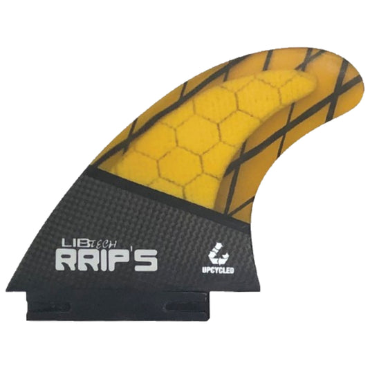 Lib Tech RRIP's Tri-Quad Fin Set - Yellow