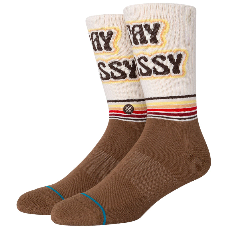 Load image into Gallery viewer, Stance Anchorman &quot;Stay Classy&quot; Unique New York Crew Socks
