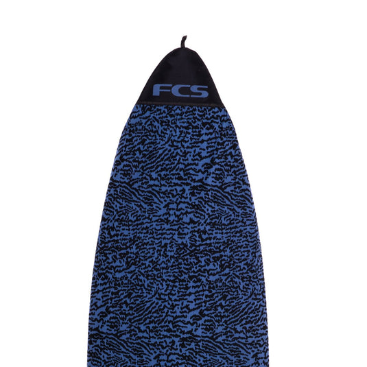 FCS Stretch Funboard Surfboard Sock Cover - Stone Blue